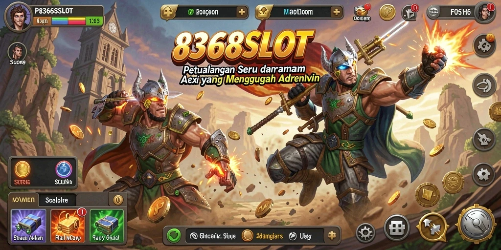 Screenshot utama 8368SLOT menampilkan aksi seru dalam gameplay yang mendebarkan.