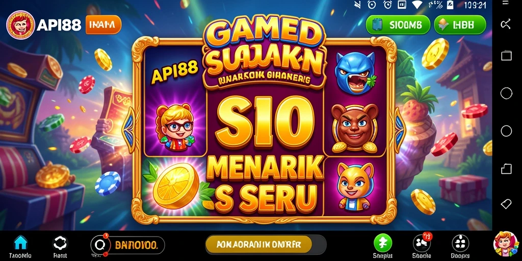 Screenshot gameplay API88 menampilkan keseruan dan grafik memukau dari permainan Slot.