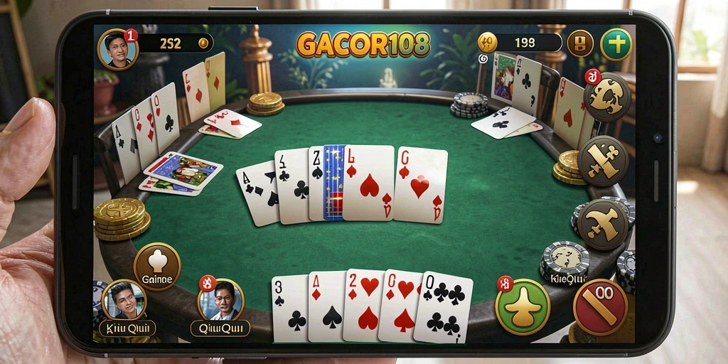 Screenshot gameplay QiuQiu yang menarik dan seru.