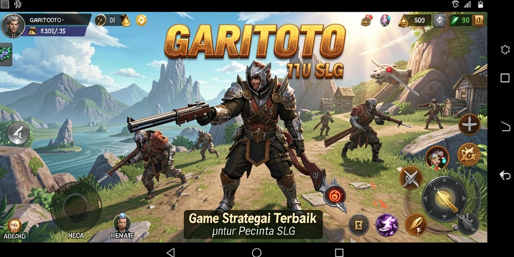 Screenshot utama GARITOTO dengan aksi gameplay seru.