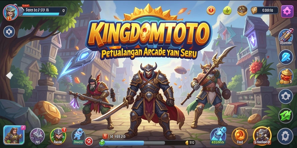 Tampilan gameplay seru di KINGDOMTOTO dengan berbagai tantangan menarik.