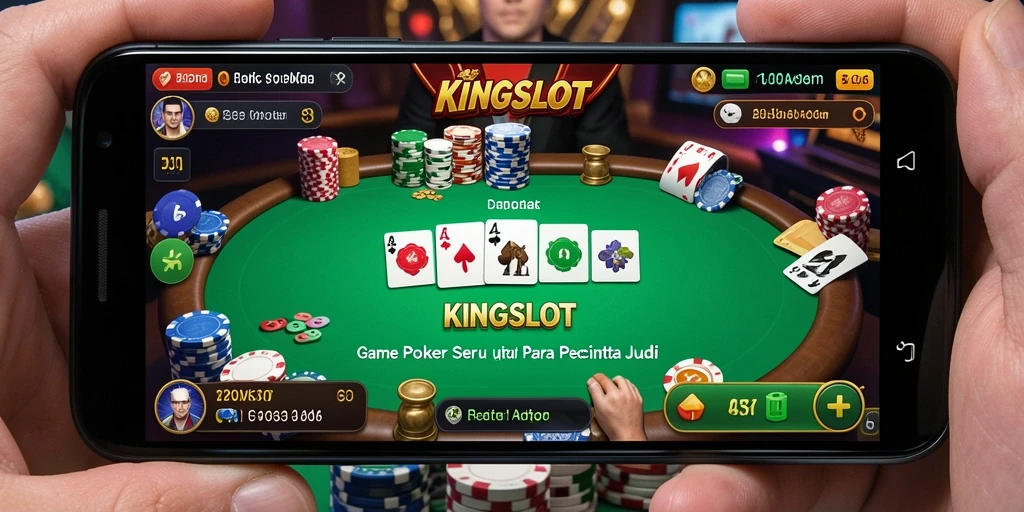 Gameplay menarik KINGSLOT dengan fitur poker yang menawan.