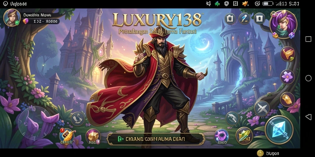 Tampilan gameplay menarik dari LUXURY138 dengan grafik yang menawan.