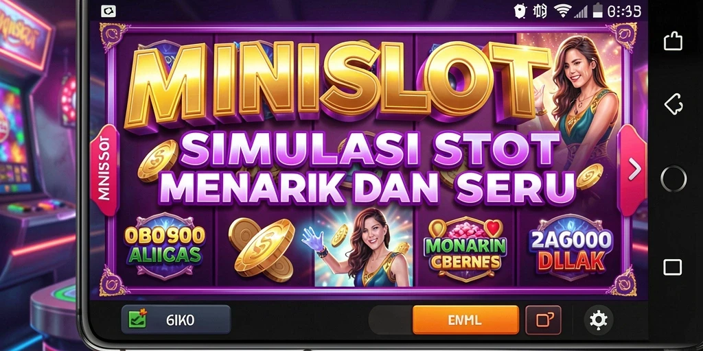 Tampilan menarik dari gameplay <strong>MINISLOT</strong> yang menampilkan slot klasik dan modern.