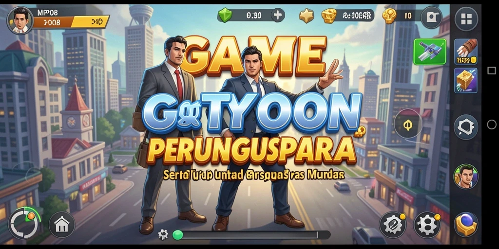 Tangkapan layar MPO08 menampilkan antarmuka bisnis yang menarik dan menantang.