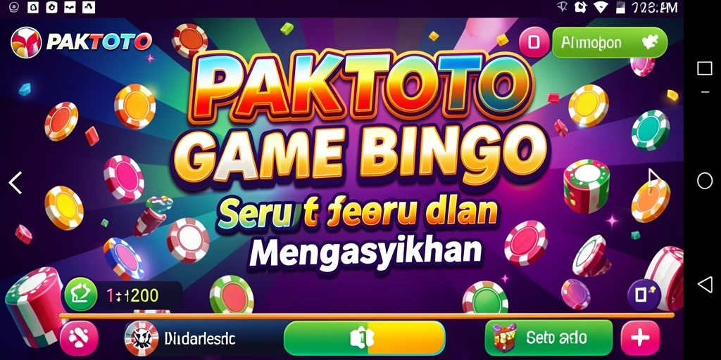 Tampilan gameplay PAKTOTO dalam aksi Bingo yang seru.