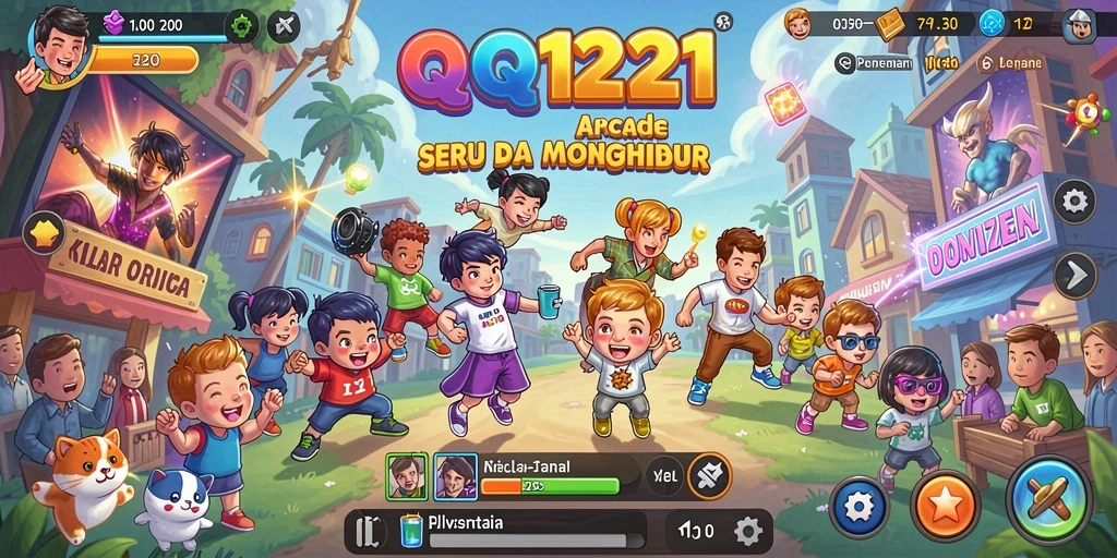 Tampilan gameplay QQ1221 yang menarik dan menghibur.