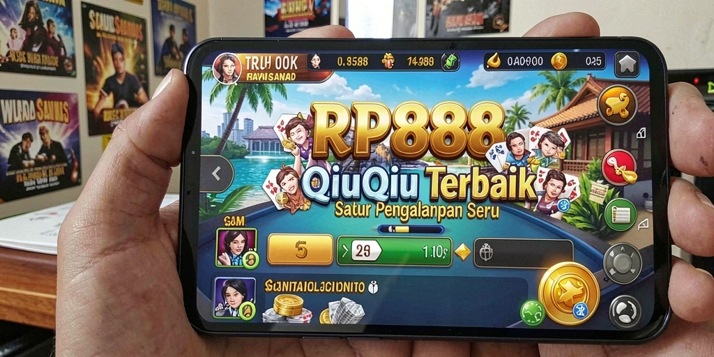 Tampilan gameplay QiuQiu yang seru dan menegangkan di RP888.