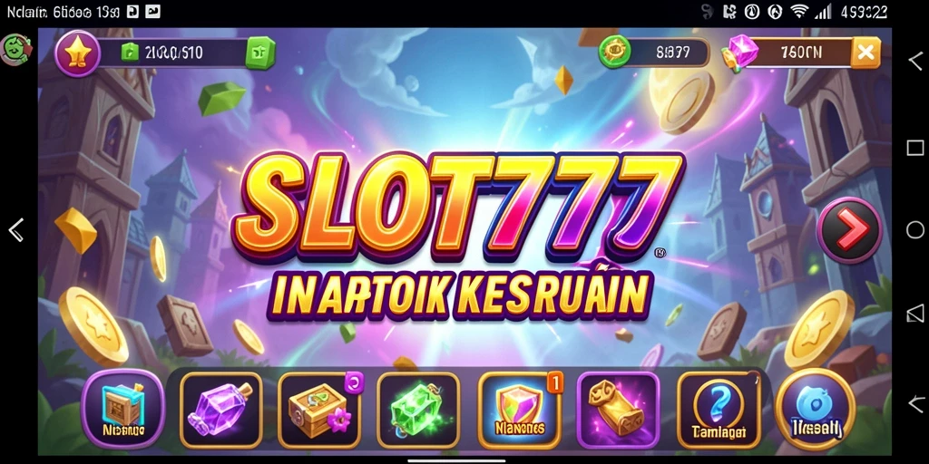 Screenshot SLOT777 menampilkan gameplay Idle yang menarik dan grafis yang menawan.