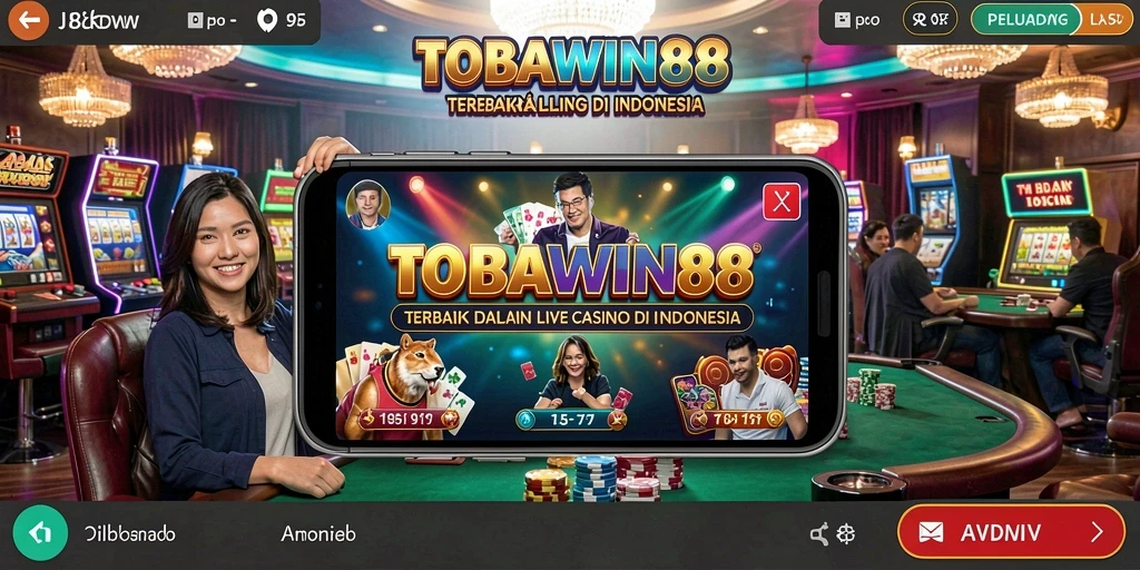 Gambaran gameplay seru di TOBAWIN88 dengan dealer langsung.