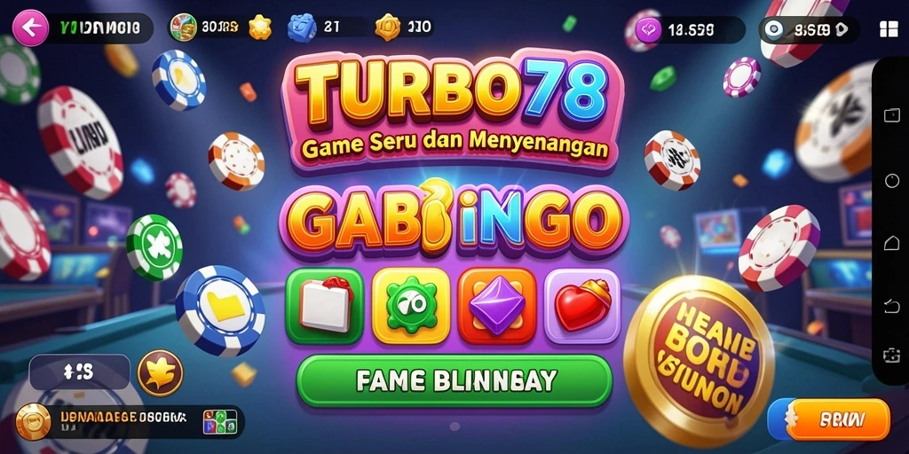 Gameplay seru dari TURBO78, aplikasi Bingo yang mengasyikkan.
