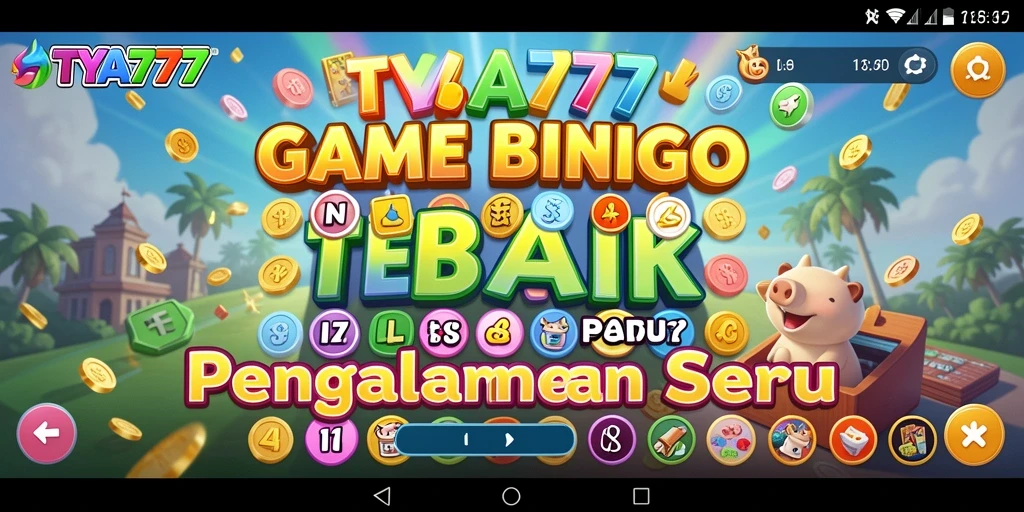 Gameplay seru TYA777 dengan suasana Bingo yang menyenangkan.